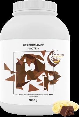 PERFORMANCE Protein čokoláda a banán 1000 g