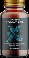 BRAINMAX Cordyceps extrakt z houby 100 kapslí