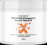 BRAINMAX Kreatin monohydrát tablety, Citrón 115 tablet