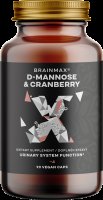 BRAINMAX D-Mannose & Cranberry 90 kapslí