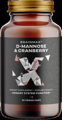 BRAINMAX D-Mannose & Cranberry 90 kapslí