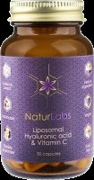 NATURLABS Kyselina hyaluronová + Vitamin C liposomální 30 kapslí