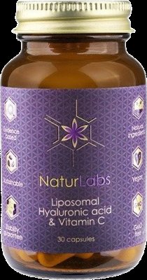 NATURLABS Kyselina hyaluronová + Vitamin C liposomální 30 kapslí