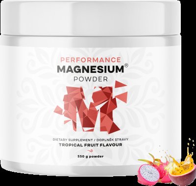 BRAINMAX PERFORMANCE Magnesium Powder Tropické ovoce 550 g