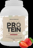 BRAINMAX Vegan protein jahoda 1000 g