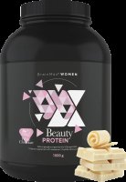 BRAINMAX Protein pro ženy s kolagenem, keratinem a vitamíny bílá čokoláda 1000 g