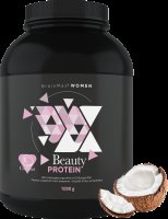 BRAINMAX Protein pro ženy s kolagenem, keratinem a vitamíny kokos 1000 g