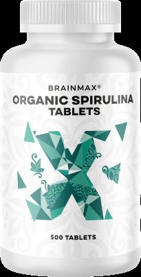 BRAINMAX Spirulina BIO 500 tablet