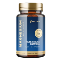 PROFIBIO PREMIUM Magnesium bisglycinát ULTRA RELAX KOMPLEX (+ vitamín B6, GABA, Apigenin z heřmánku) 90 kapslí PROFIBIO PREMIUM Magnesium bisglycinát ULTRA RELAX KOMPLEX (+ vitamín B6, GABA, Apigenin z heřmánku) 90 kapslí