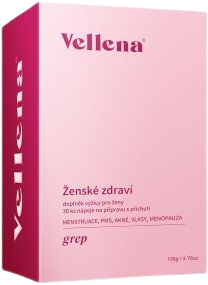 VELLENA Ženské zdraví Nápoj příchuť Grep 30 sáčků