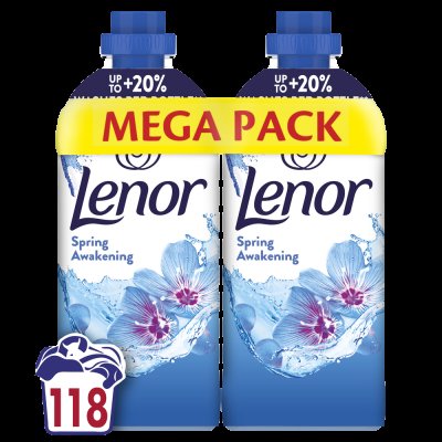 LENOR Aviváž, 118 Praní, Spring Awakening 2 x 1239 ml