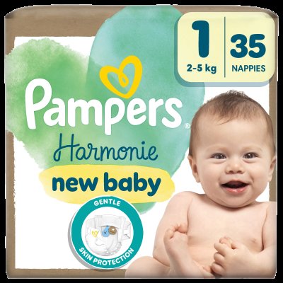 Pampers Harmonie New Baby 1 plenk.kalh.2-5kg 35ks