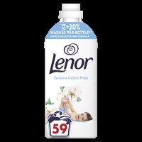 LENOR Aviváž, Sensitive Cotton Fresh, 59 praní, 1239 ml