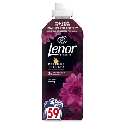 LENOR Aviváž, Lotus Water & Diamond Figs, 59 praní, 1239 ml