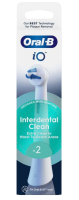 ORAL-B iO Interdental Clean, kartáčkové hlavy pro rovnátka a implantáty, bílé 2 ks ORAL-B iO Interdental Clean, kartáčkové hlavy pro rovnátka a implantáty, bílé 2 ks