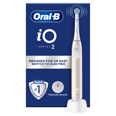 ORAL-B iO 2 Elektrický zubní kartáček, světle růžový