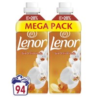 LENOR Aviváž, Orchid & Vanilla, 94 praní, 2 x 987 ml LENOR Aviváž, Orchid & Vanilla, 94 praní, 2 x 987 ml