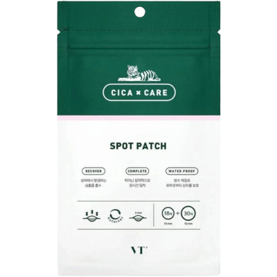 VT COSMETICS CICA Zklidňující náplasti na pupínky 48 ks