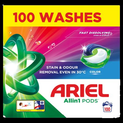 Ariel Color Allin1 kapsle na praní 100 ks