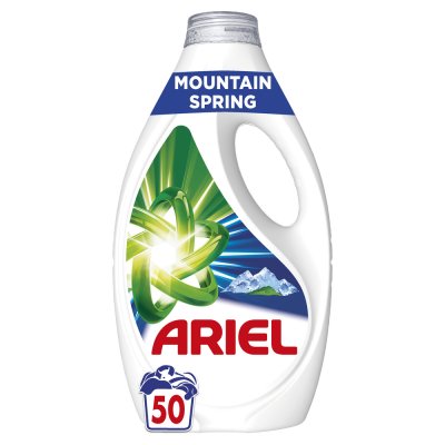 ARIEL Tekutý prací prostředek, Mountain Spring,  50 praní