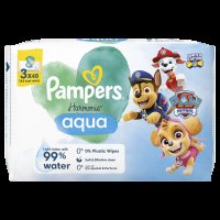 PAMPERS Dětské vlhčené ubrousky, Harmonie Aqua 144 ks