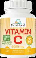 Dr. Natural Vitamín C se šípky 1 000 mg 90 tablet Dr. Natural Vitamín C se šípky 1 000 mg 90 tablet