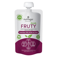 NUTREGO FRUTY PLUS červ.řepa 4 x 175 ml