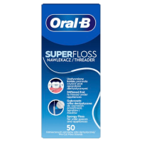 ORAL-B SuperFloss, zubní nit 50 m