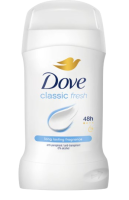 DOVE Classic Fresh, Tuhý antiperspirant 50 ml DOVE Classic Fresh, Tuhý antiperspirant 50 ml