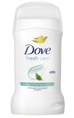 DOVE Fresh Care, Tuhý antiperspirant 50 ml