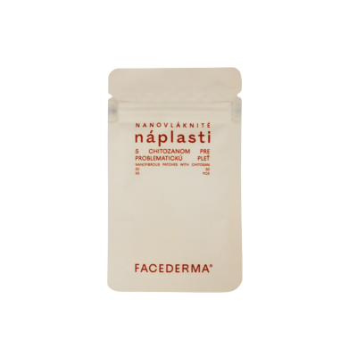 FACEDERMA ANTI-AKNÉ Nanovlákenné náplasti s chitosanem pro problematickou pleť 30 ks FACEDERMA ANTI-AKNÉ Nanovlákenné náplasti s chitosanem pro problematickou pleť 30 ks