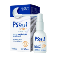 PSSST! FORTE Ústní sprej proti chrápání 25 ml PSSST! FORTE Ústní sprej proti chrápání 25 ml