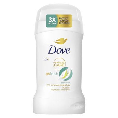 DOVE Advanced Care Pear&Aloe Vera tuhý antiperspirant 50 ml
