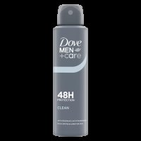DOVE MEN+CARE Clean antiperspirant sprej pro muže, 150 ml