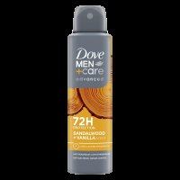DOVE Men+Care Advanced Sandalwood&Vanilla, Antiperspirant sprej 150 ml