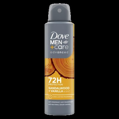 DOVE Men+Care Advanced Sandalwood&Vanilla, Antiperspirant sprej 150 ml