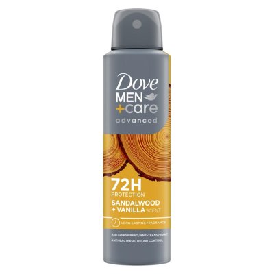 DOVE Men+Care Advanced Sandalwood&Vanilla, Antiperspirant sprej 150 ml