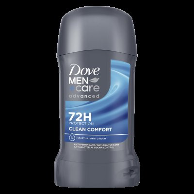 DOVE MEN+CARE Clean Comfort tuhý antiperspirant pro muže, 50 ml