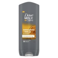 DOVE Men+Care Sandalwood&Vanilla, Sprchový gel 3v1 400 ml DOVE Men+Care Sandalwood&Vanilla, Sprchový gel 3v1 400 ml