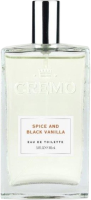 CREMO for men Cologne Spice & Black vanilla Eau de Toilette - Toaletní voda 100 ml