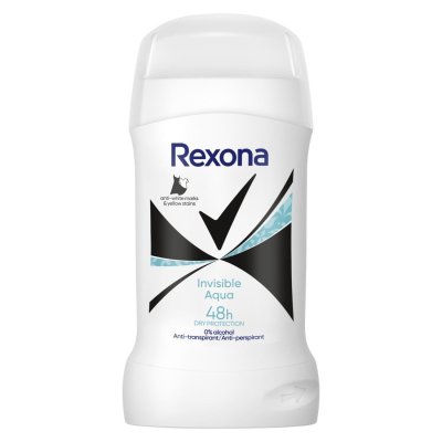 REXONA Invisible Aqua tuhý antiperspirant, 50 ml