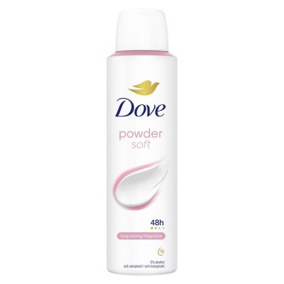 DOVE Powder Soft antiperspirant sprej 150 ml