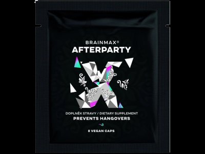 BRAINMAX AFTERPARTY, Bojovník za rána bez těžkých kocovin 80 kapslí
