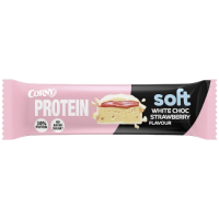 CORNY PROTEIN soft Bílá čokoláda-jahoda 45g