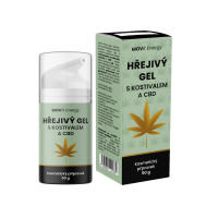 MOVIT ENERGY Hřejivý gel s kostivalem a CBD 50 g