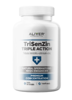 ALIVER NUTRACEUTICS TriSenZin, Triple action, Tribulus terrestris + selen + zinek 120 kapslí ALIVER NUTRACEUTICS TriSenZin, Triple action, Tribulus terrestris + selen + zinek 120 kapslí