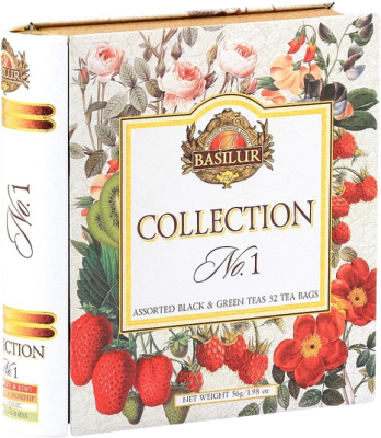 BASILUR Book Assort 32 No.1 plech 32 sáčků