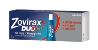 ZOVIRAX DUO 50mg/g+10mg/g krém 2 g
