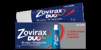 ZOVIRAX DUO 50mg/g+10mg/g krém 2 g