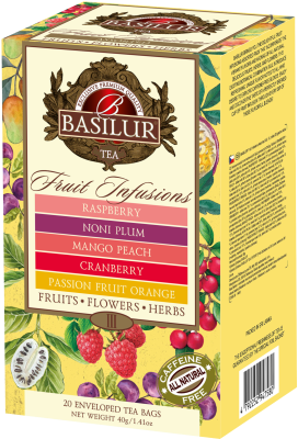 BASILUR Fruit Infusions Assorted Vol. III. přebal 20 x 1.41 g